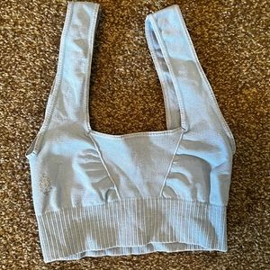 Free people good karma square neck bra